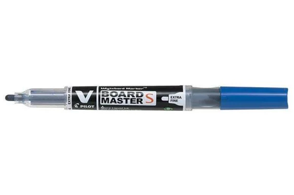 Značkový Popisovač na bílou tabuli V-Board Master, modrá, 1,3 mm, EF extra tenká, PILOT