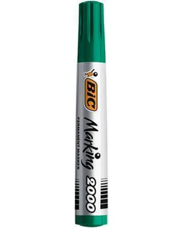 Pouze Dnes Permanentní popisovač ECO 2000, zelená, 4,95 mm BIC 8209123