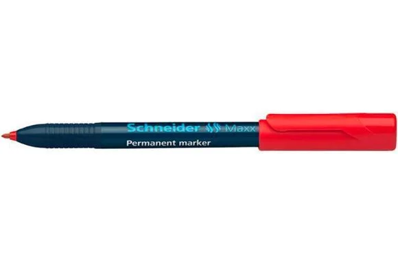 Ihned K Objednání Permanentní popisovač Maxx 240, červená, 1-2mm, kuželový hrot, SCHNEIDER