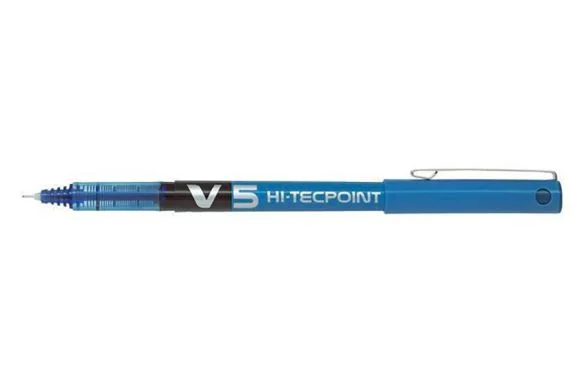 Hit Sezóny Roller Hi-Tecpoint V5, modrá, 0,3 mm, jehličkový hrot, PILOT