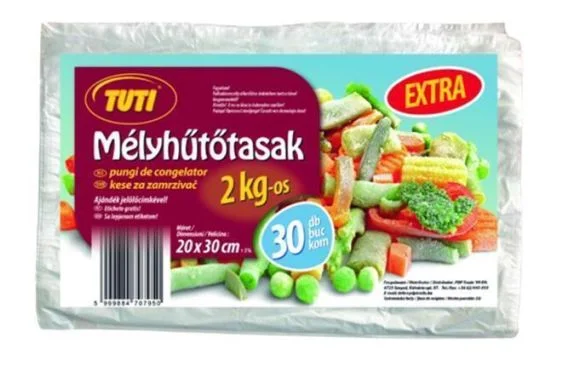 Akce Mrazicí sáček Tuti, 2 kg, 30 ks ,balení 30 ks