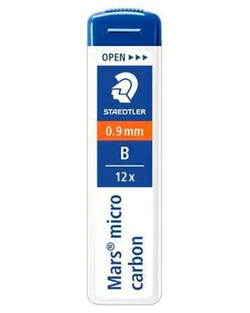 Přímo Od Výrobce Grafitová tuha do mikrotužky Mars Micro, B, 0,9mm, STAEDTLER