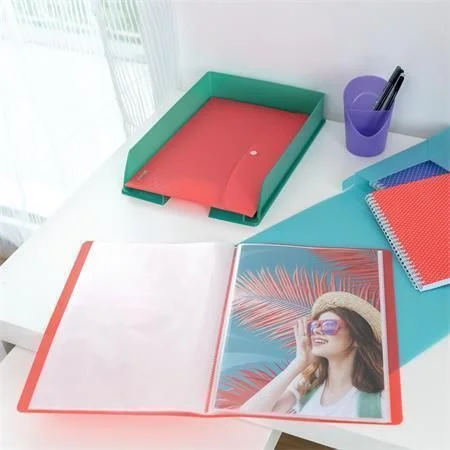 Odkladač Colour'Ice, modrá, plastový, ESSELTE Výhodná Nabídka
