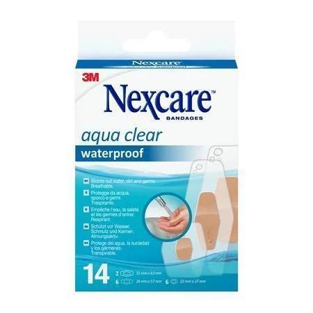 Náplast Nexcare Aqua 360°, voděodolná, 14 ks, 3M 7100247557 Ihned K Objednání