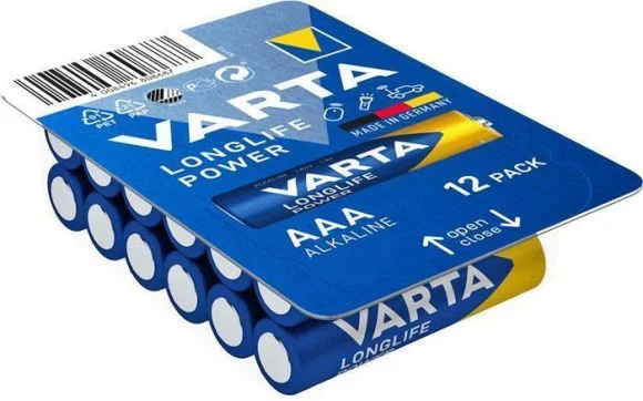 Baterie Longlife Power, AAA, 12 ks, VARTA ,balení 12 ks Originální