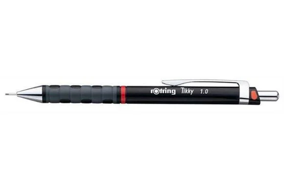 Pouze Dnes Mikrotužka Tikky T, černá, 1mm, ROTRING