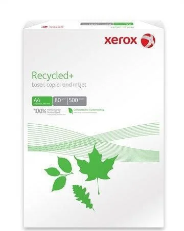Vrácení Zdarma Xerografický papír Recycled Plus, recyklovaný, A3, 80g, XEROX ,balení 500 ks