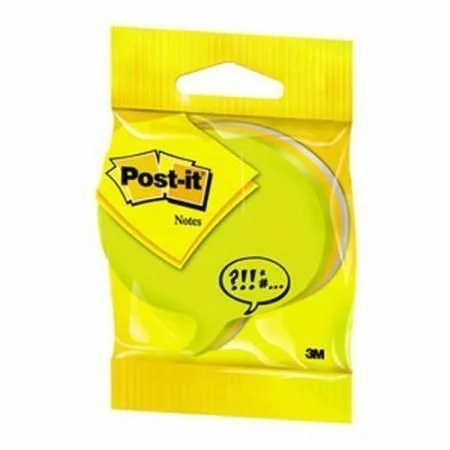 Super Cena Samolepicí bloček ve tvaru bublina, žlutá, 70 x 70 mm, 225 listů, 3M POSTIT 7100172405 ,balení 225 ks