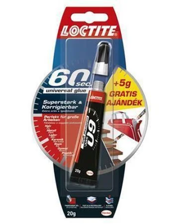 Autentický Lepidlo Loctite 60 sec., 20 g, univerzální, HENKEL