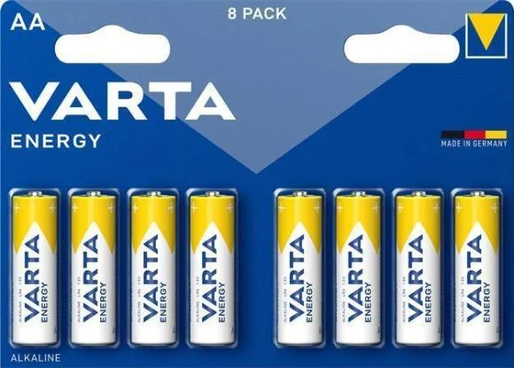 Akce Baterie Energy, AA, 8 ks, VARTA