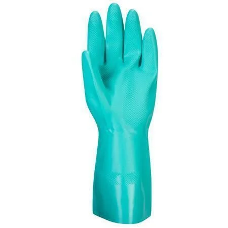 Sezónní Sleva Ochranné rukavice Nitrosafe, nitrilové, chemicky odolné, dlouhý rukáv, vel. M, A810GNRM