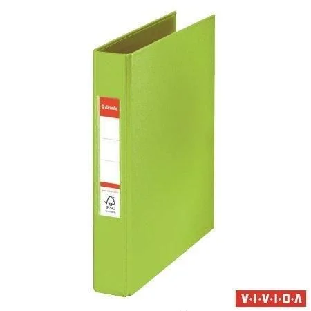 Finální Výprodej Kroužkový pořadač Standard, Vivida zelená, 2 kroužky, 42 mm, A5, PP, ESSELTE