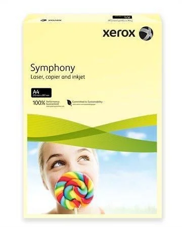 Xerografický papír Symphony, světle žlutá, A4, 80 g, 500 listů, XEROX 003R93975 ,balení 500 ks Nejlepší Cena