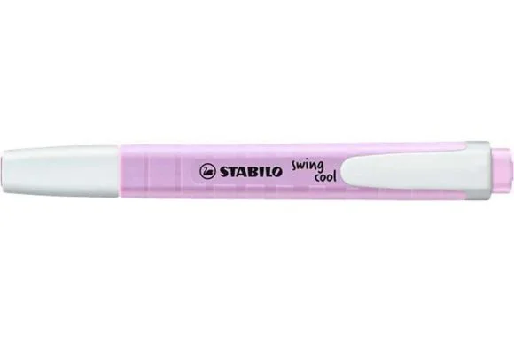 Zvýrazňovač Swing Cool, pastelová lila, 1-4 mm, STABILO Rychlé Dodání