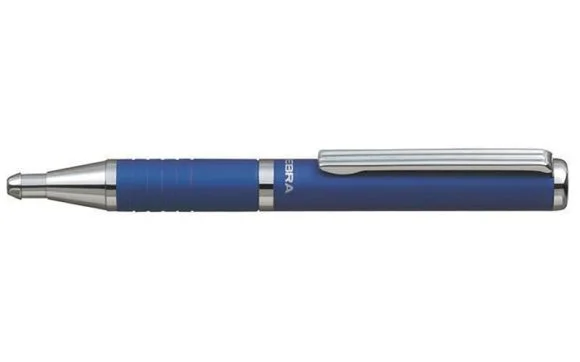82402-24 Kuličkové pero SL-F1, modrá, 0,24 mm, teleskopické, kovové, modré tělo, ZEBRA Cenový Hit