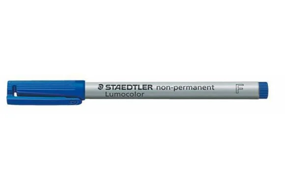 Ne-permanentní popisovač Lumocolor 316 F, modrá, OHP, 0,6 mm, STAEDTLER Zlevněný
