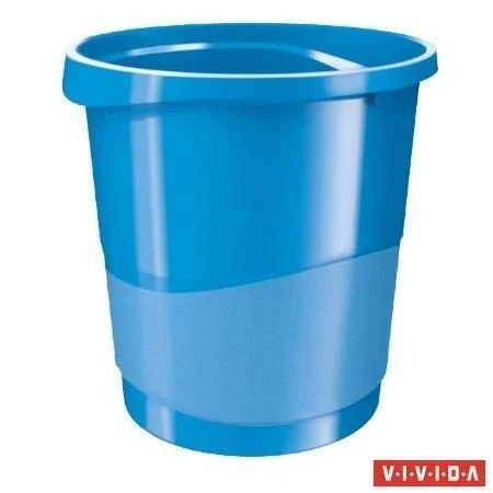 Autentický Odpadkový koš Europost, Vivida modrá, 14 l, ESSELTE