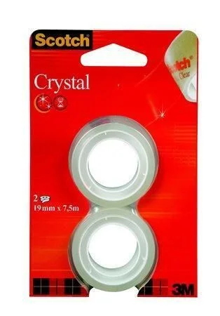 Lepicí páska Crystal , 19 mm x 7,5m, 3M/ SCOTCH Sleva