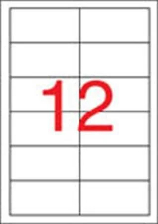Sleva Etiketa, ILC, 97x42,4 mm, dvouřadé, 1200 ks/bal., APLI ,balení 100 ks