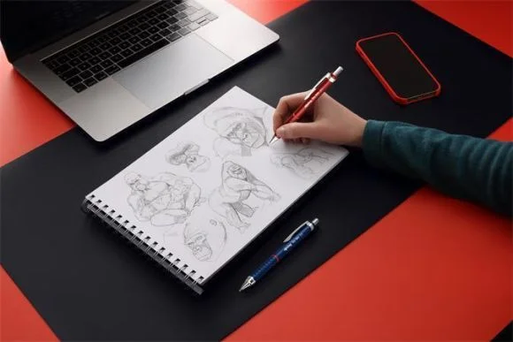 Nejprodávanější Mikrotužka Tikky Retro, modrá, 0,5 mm, ROTRING NRR2202566