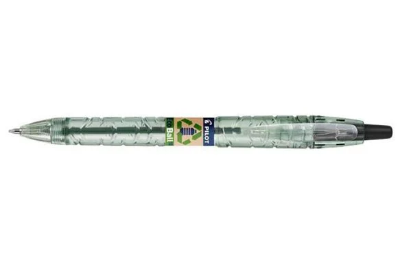 Ihned K Objednání Kuličkové pero B2P EcoBall, černé, 0,27 mm, PILOT BP-B2PEB-M-B-BG