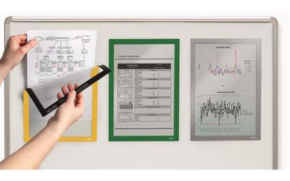 Top Prodej Prezentační rám DURAFRAME® MAGNETIC, zelená, A4, magnetický, DURABLE 486905 ,balení 5 ks