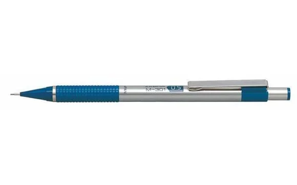 Bezpečná Platba Mikrotužka M301, nerez tělo, modrý grip, ZEBRA 66432