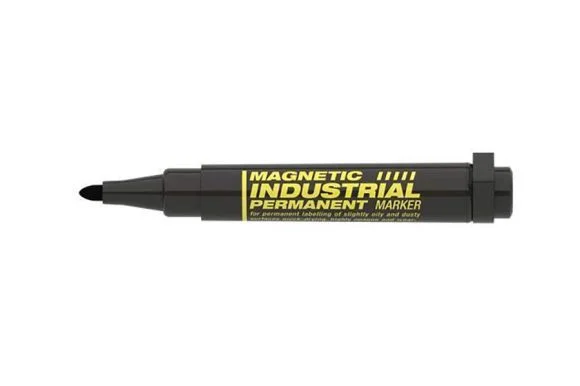 Permanentní popisovač Magnetic industrial permanent 11 XXL, černá, průmyslový, 1-3 mm, kulatý hrot Odeslání Ihned