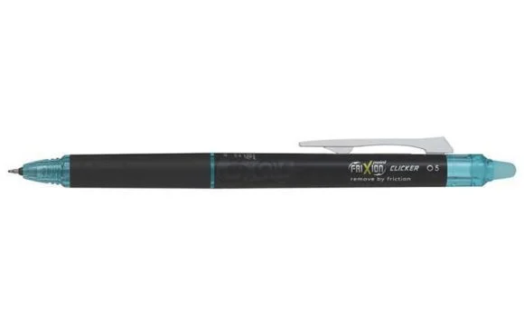 Hit Sezóny Roller Frixion Point Clicker, světle modrá, 0,25 mm, vymazatelný, PILOT