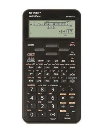 Sezónní Sleva Kalkulačka EL-W531TL, černá, vědecká, 420 funkcí, SHARP
