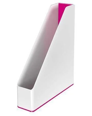 Stojan na časopisy Wow, růžová, 73 mm, plast, dvoubarevný, LEITZ Objednat Nyní