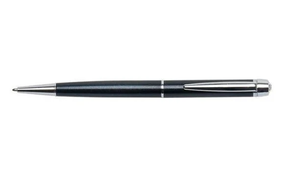Kuličkové pero Lille Pen, černá, bílý krystal SWAROVSKI®, 13 cm, ART CRYSTELLA® 1805XGL001 Sleva