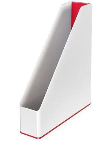 Jen Po Omezenou Doba Stojan na časopisy Wow, červená, dvoubarevný, 73 mm, plast, LEITZ 53621026