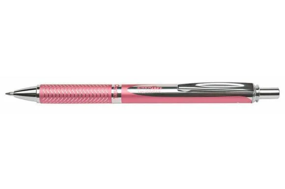 Nejlepší Volba Kuličkové pero EnerGel BL-407, modrá, 0,35 mm, stiskací mechanismus, růžové tělo, PENTEL BL407P-A