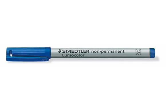 Ne-permanentní popisovač Lumocolor 315 M, modrá, OHP, 1 mm, STAEDTLER Tovární Cena
