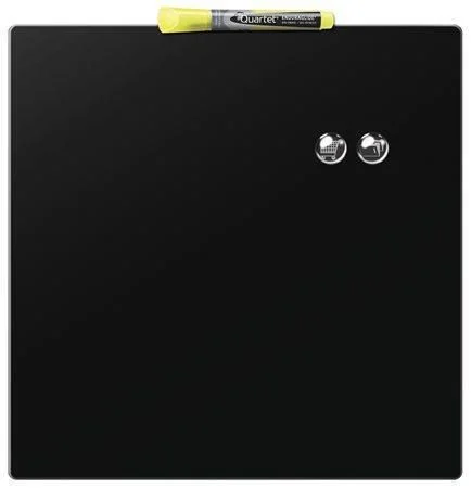 Expresní Doručení Magnetická tabule Square Tile, černá, popisovatelná, 360x360mm, NOBO