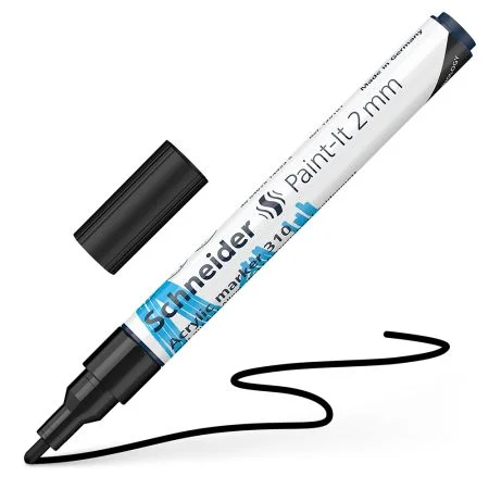 Super Cena Schneider Paint-It 310 Akrylový popisovač 2 mm - černý
