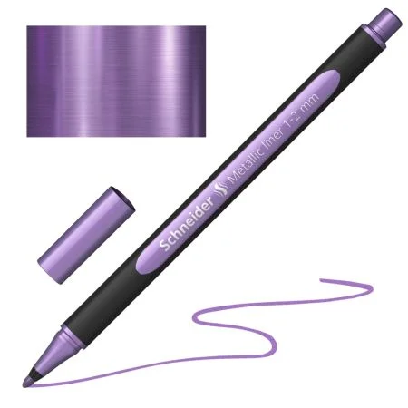 Popisovač Schneider Paint-It 020 Metallic hrot 1-2mm - metalická fialová Tovární Cena