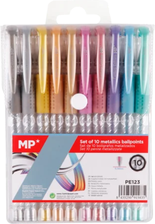 popisovač gel metallic 10ks PE123 Zlevněný
