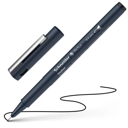 Fineliner Schneider Pictus 0,9 - černá náplň Pouze Dnes