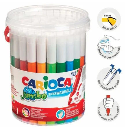 Popisovače Carioca JUMBO - 50 ks Hit Sezóny