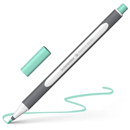 Autentický Schneider Paint-it 070 Štětec F - tyrkysová pastelová barva