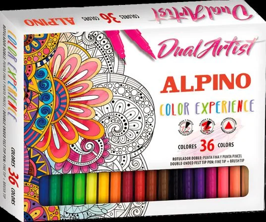 popisovače Alpino dual artist set 36ks 000176 Nízká Cena