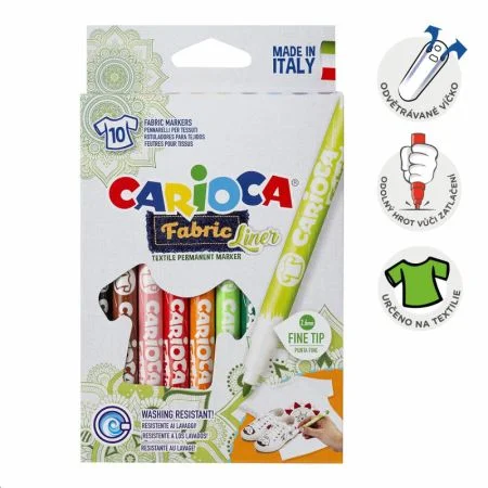 Ihned K Objednání Popisovače Carioca na textil - 10 ks