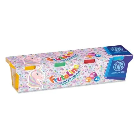Hit Sezóny ASTRAFUN modelovací hmota 4x100g Frutolina Unicorn