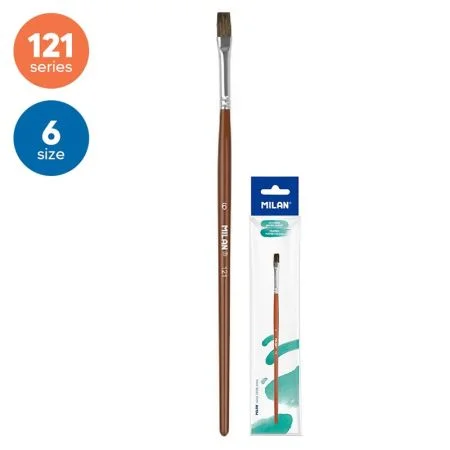 Štětec plochý MILAN č. 6 (séria 121) Pouze Dnes